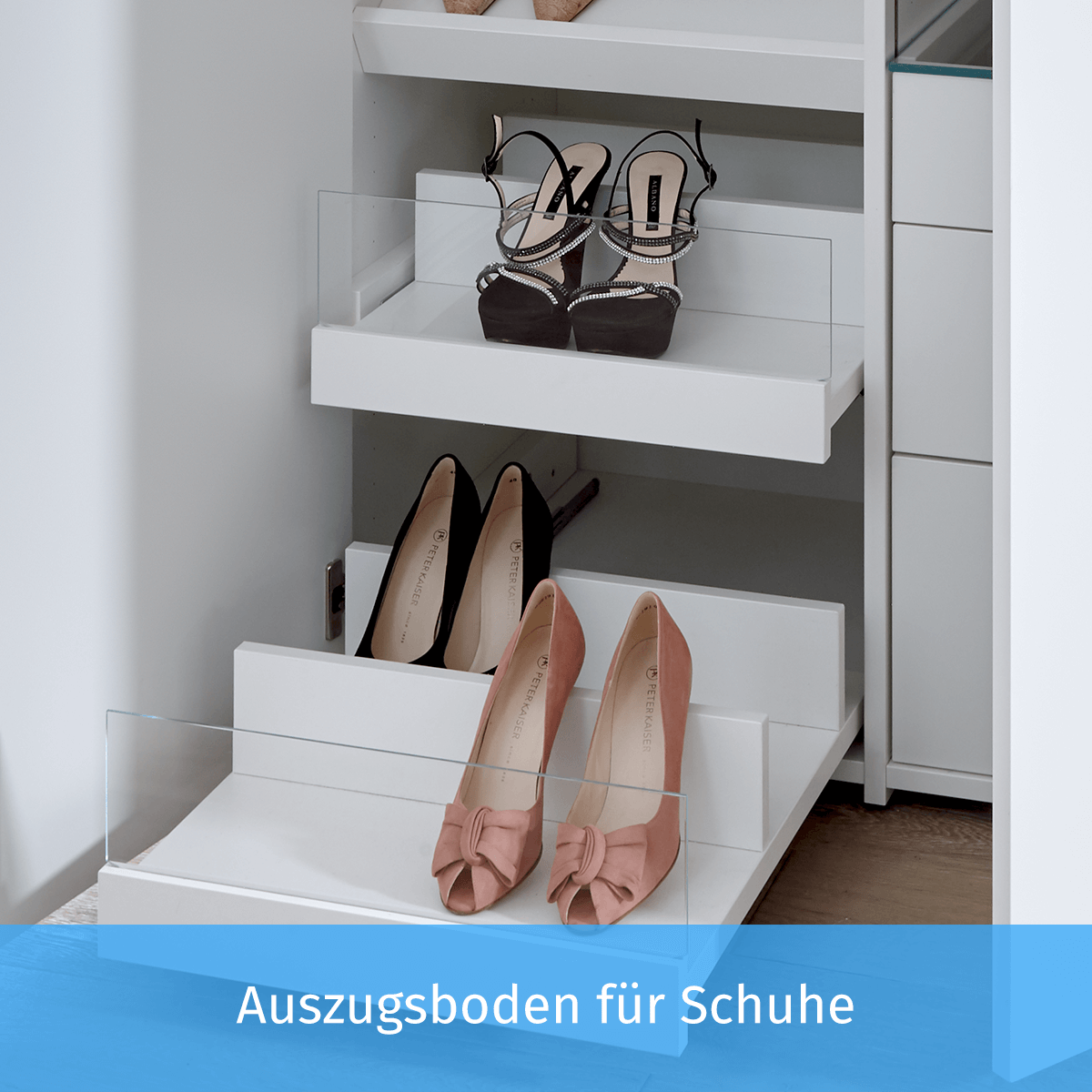 Auszugsboden für Schuhe Auszugsboden für Schuhe