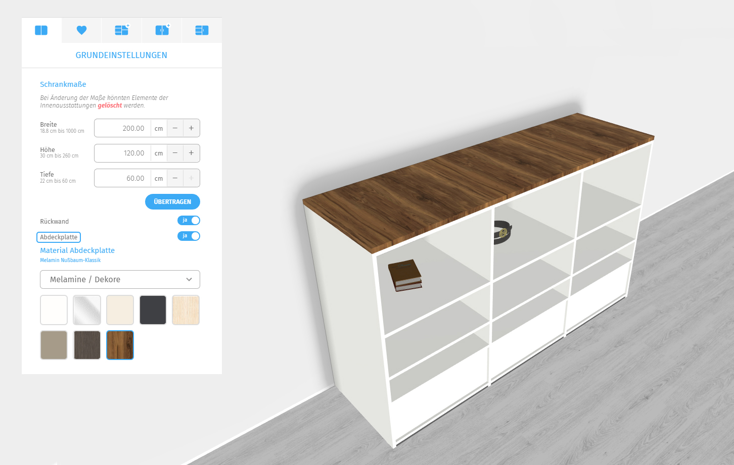 FAQ zum Schrank-Konfigurator uvw. - Mein-Traumschrank.de