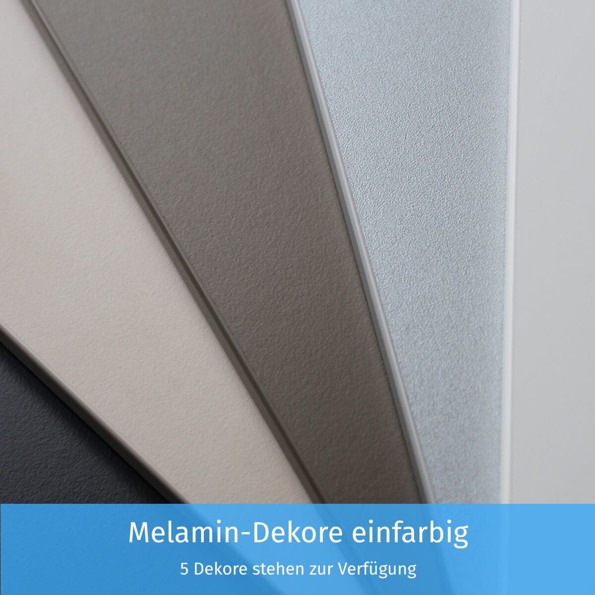 Melamin-Dekore einfarbig Melamin-Dekore einfarbig