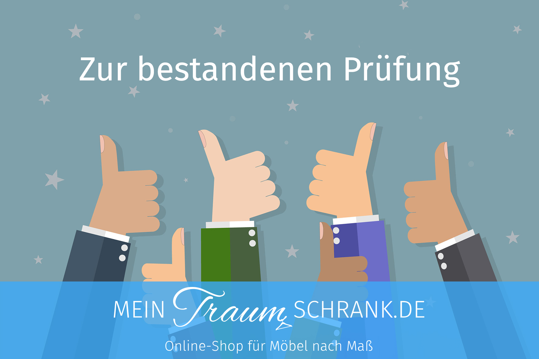 Zur bestandenen Prüfung Motiv - Zur bestandenen Prüfung