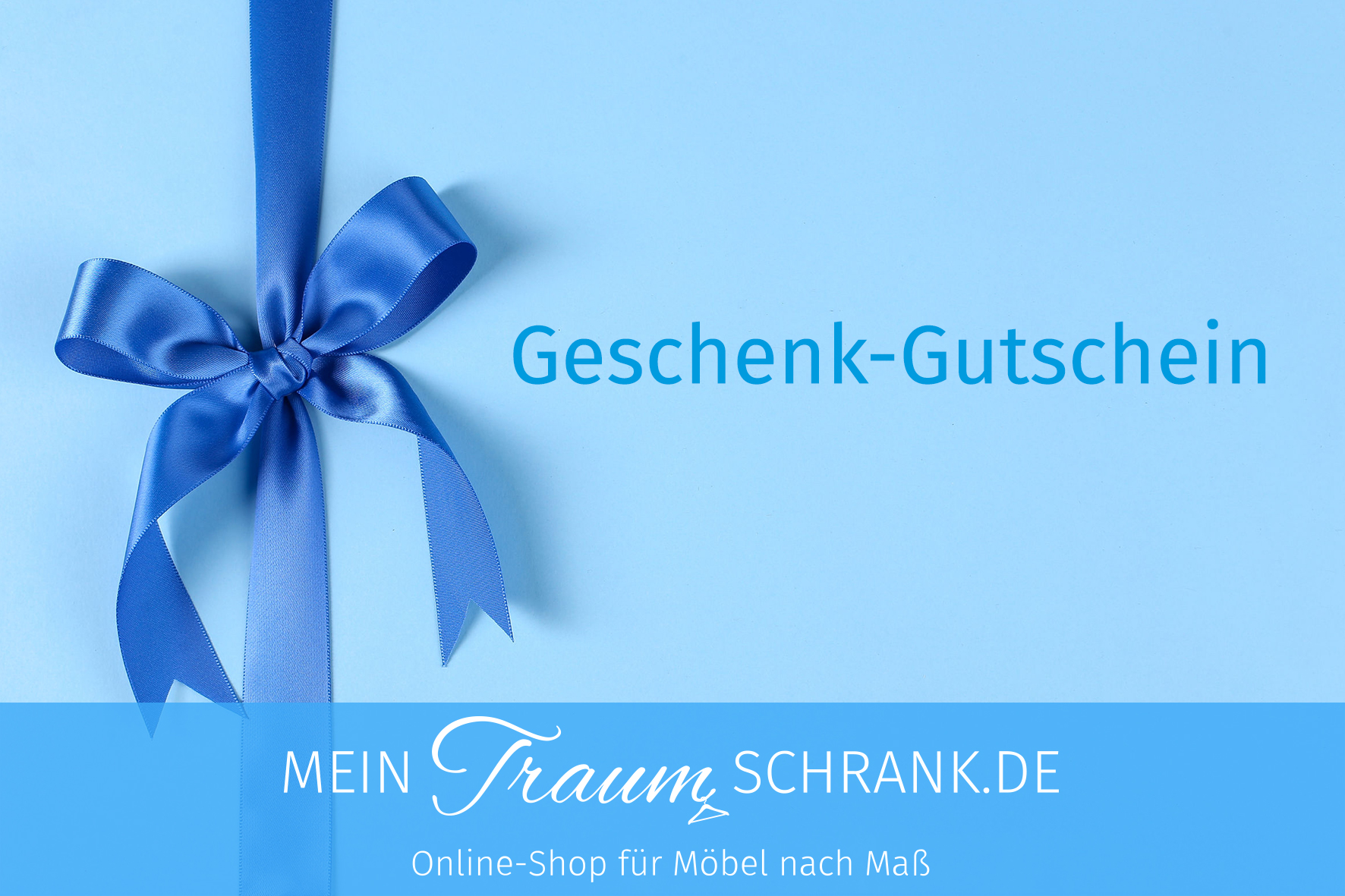 Ein traumhaftes Geschenk für Dich Motiv - Geschenk Gutschein
