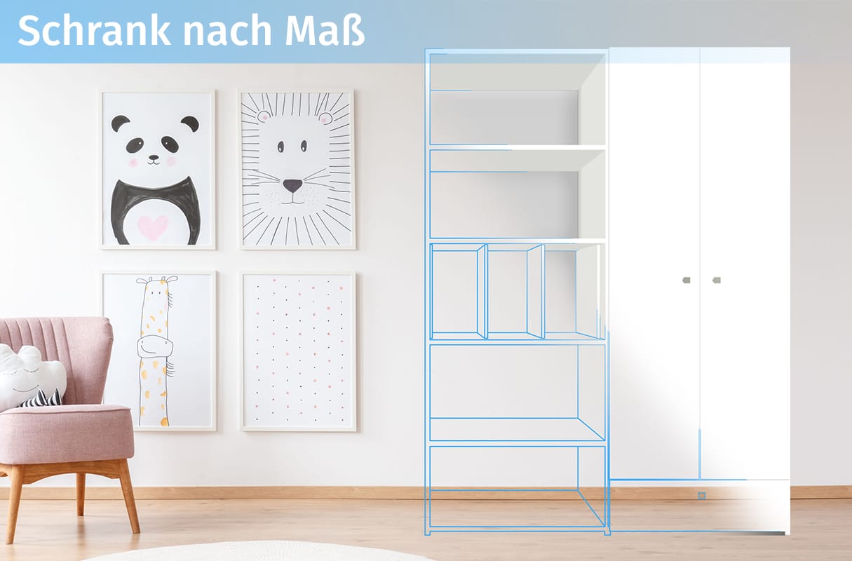 Mein Schrank nach Maß einfach planen, konfigurieren und bestellen