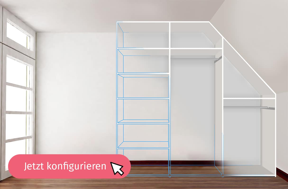 Mein Schrank nach Maß einfach planen, konfigurieren und bestellen